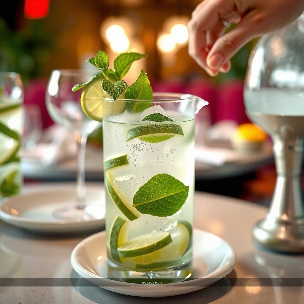 Pitcher Mojito - mojito by the pitcher recipe