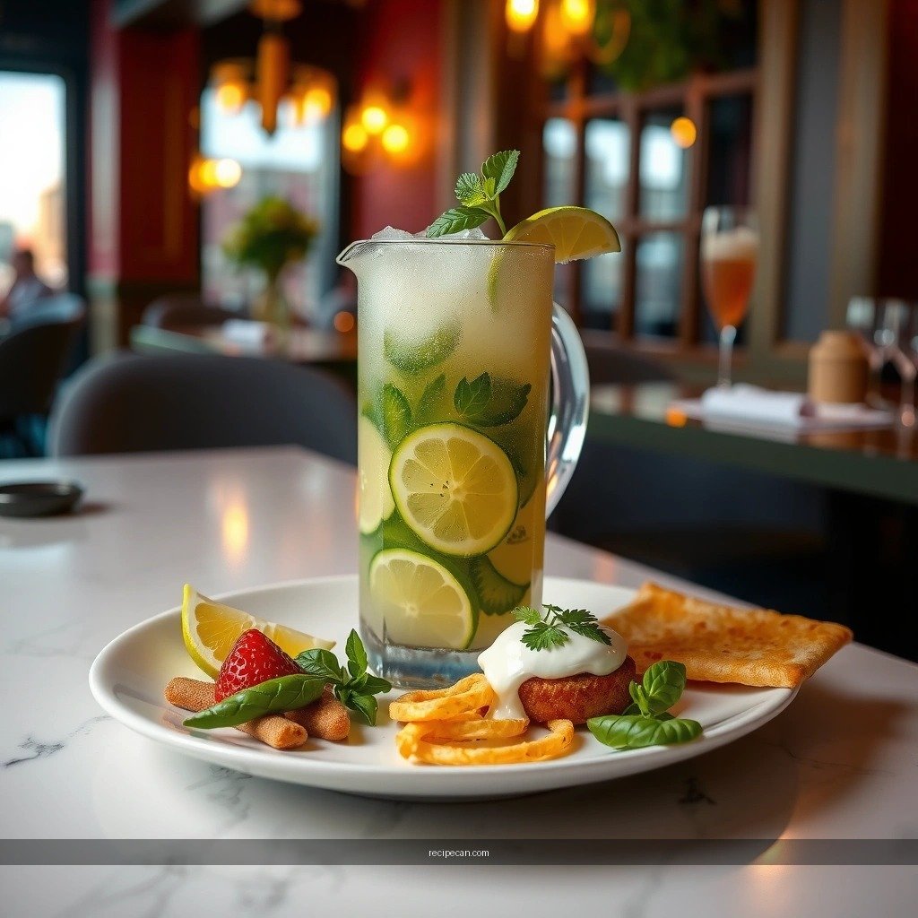 Pitcher Size - mojito recipe for pitcher