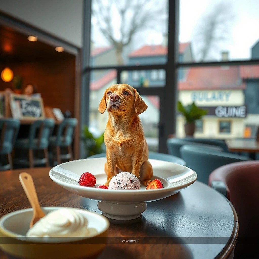 Plain Yogurt - dog ice cream recipe with yogurt