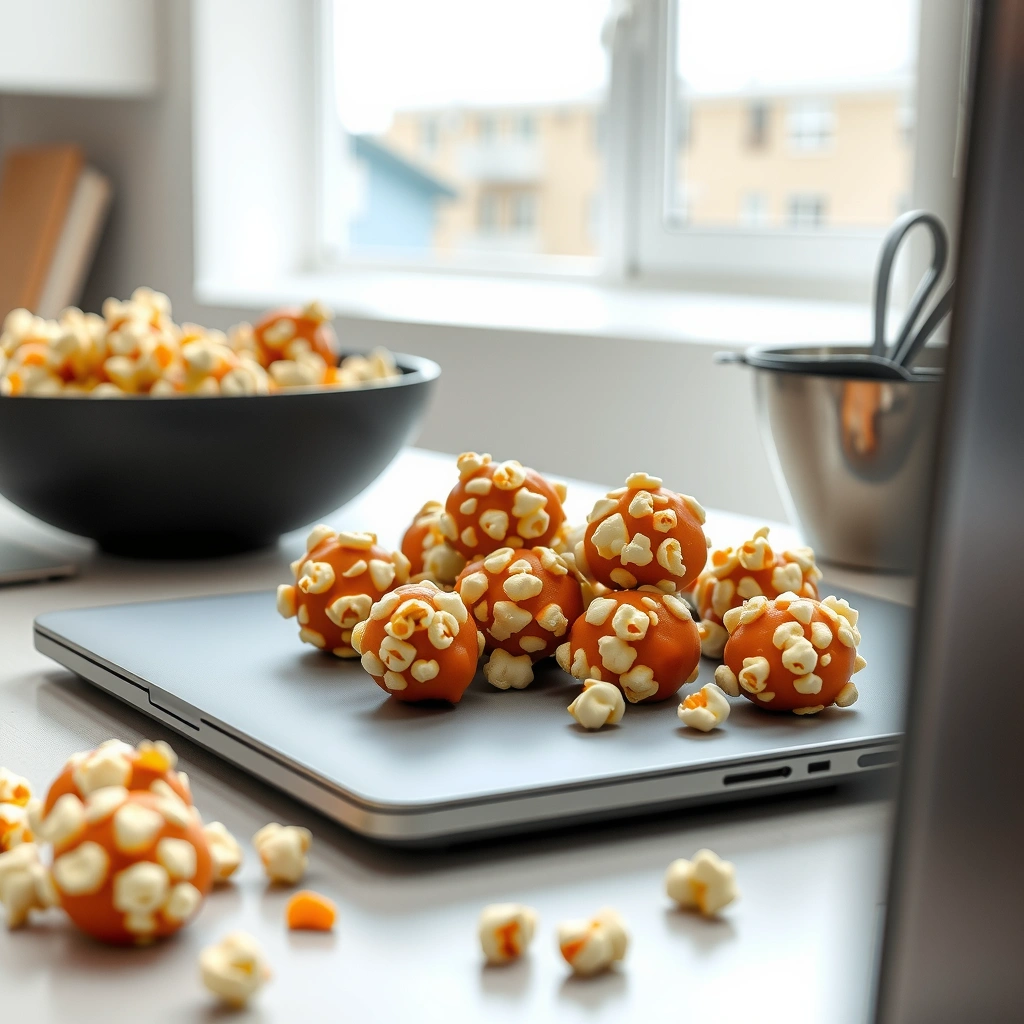 Popcorn - caramel popcorn balls recipe