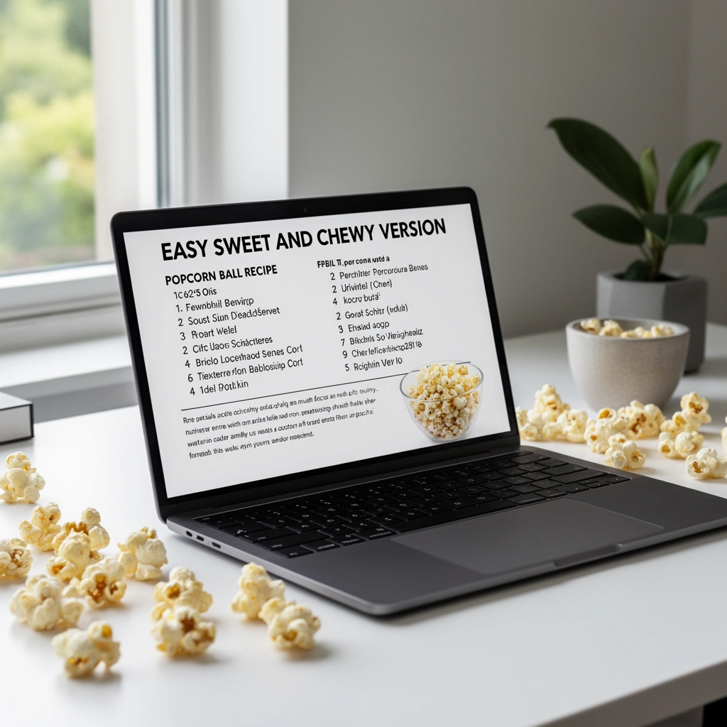 Popcorn Balls - popcorn balls recipe