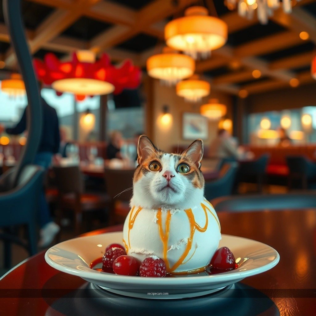 Portion Prep - cat ice cream recipe