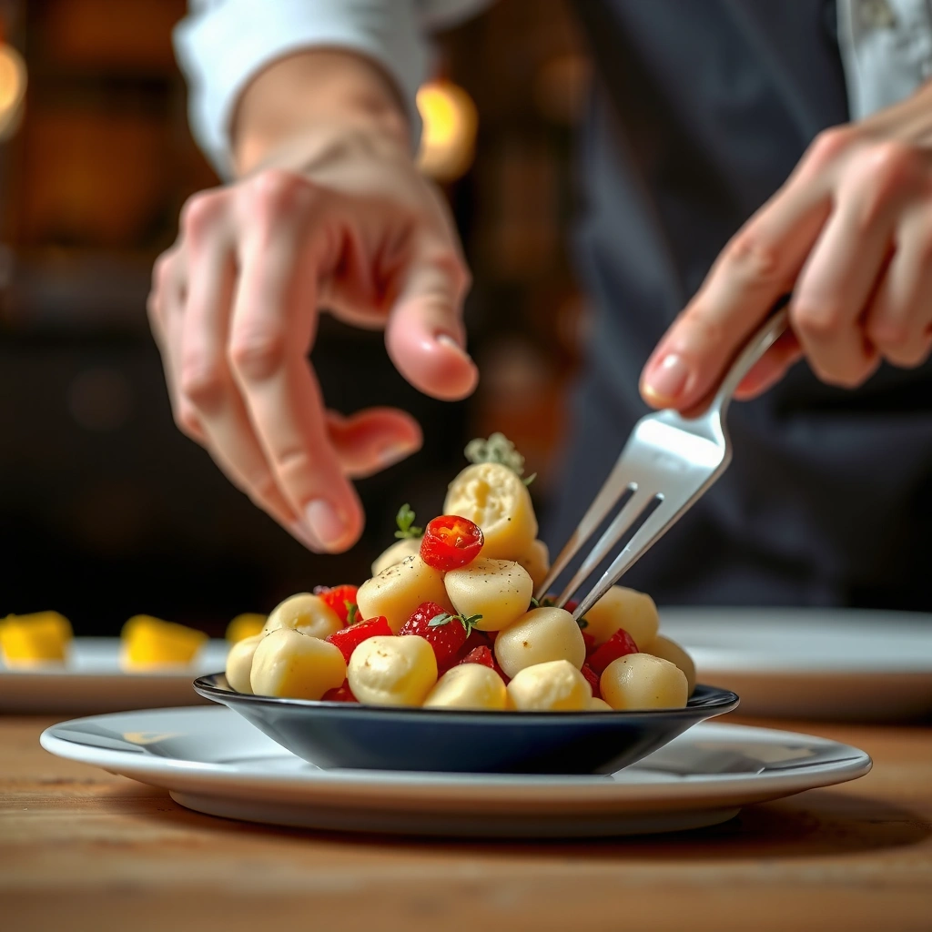 Potato Gnocchi Dough - recipe for potato gnocchi