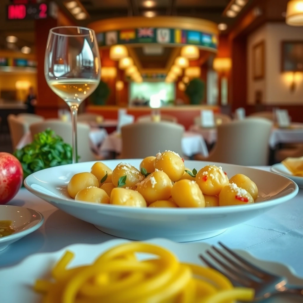 Potatoes - gnocchi italian recipe