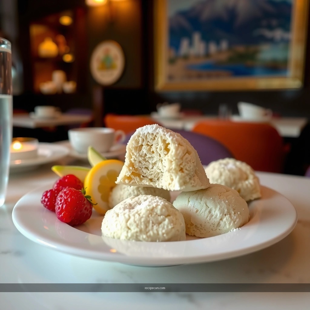 Powdered Sugar Coating - russian tea cake recipe
