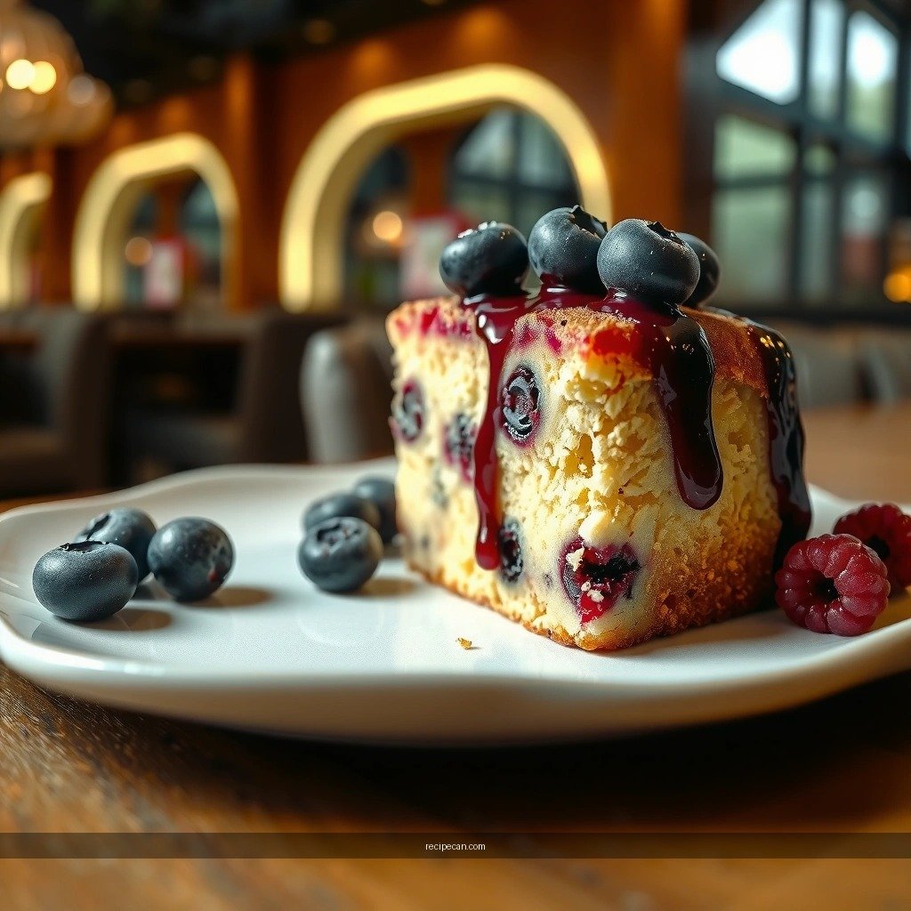 Pudding Texture - blueberry pudding cake recipe