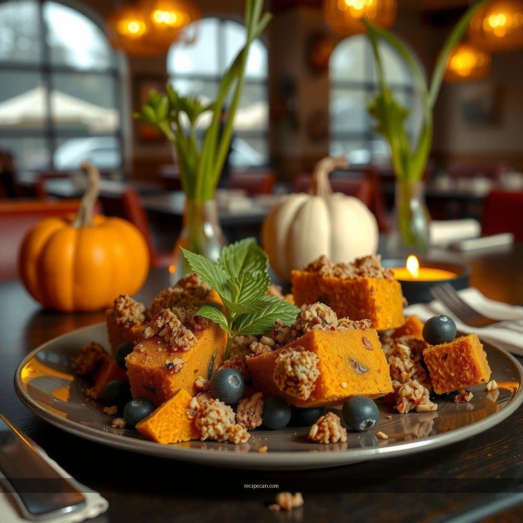 Pumpkin Crumble - pumpkin crumble recipe