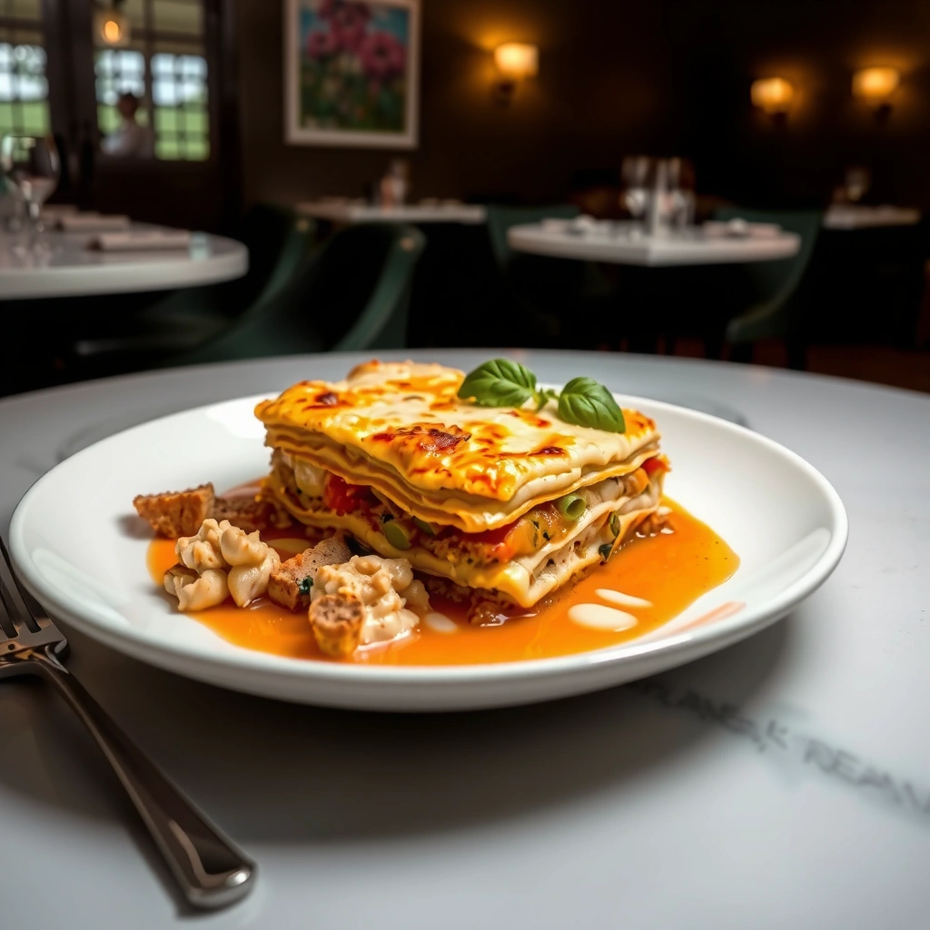 Pumpkin Lasagna - pumpkin lasagna recipe