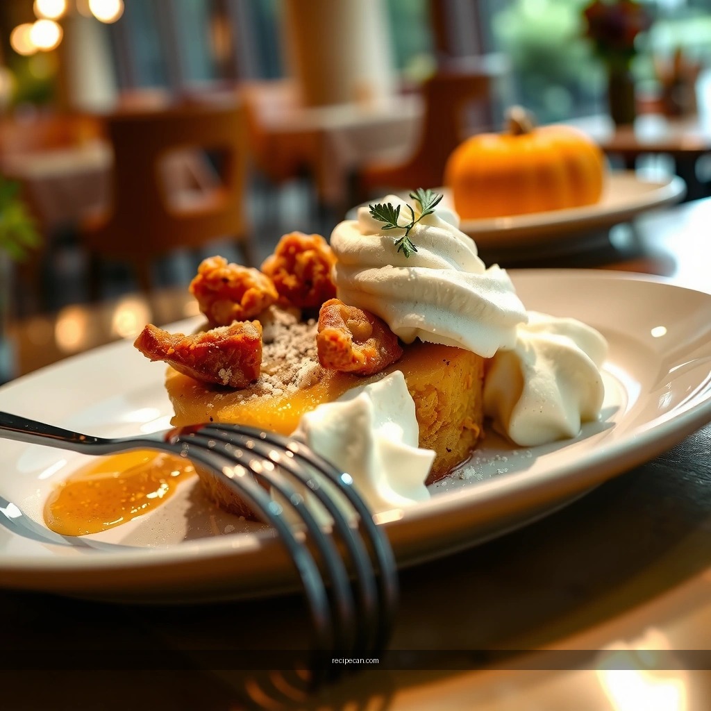 Pumpkin Spice Bread Pudding - fall bread pudding recipes