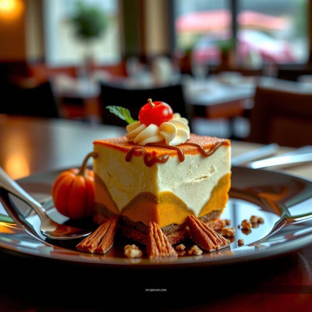 Pumpkin-Spiced Tiramisu Filling - recipe for pumpkin tiramisu