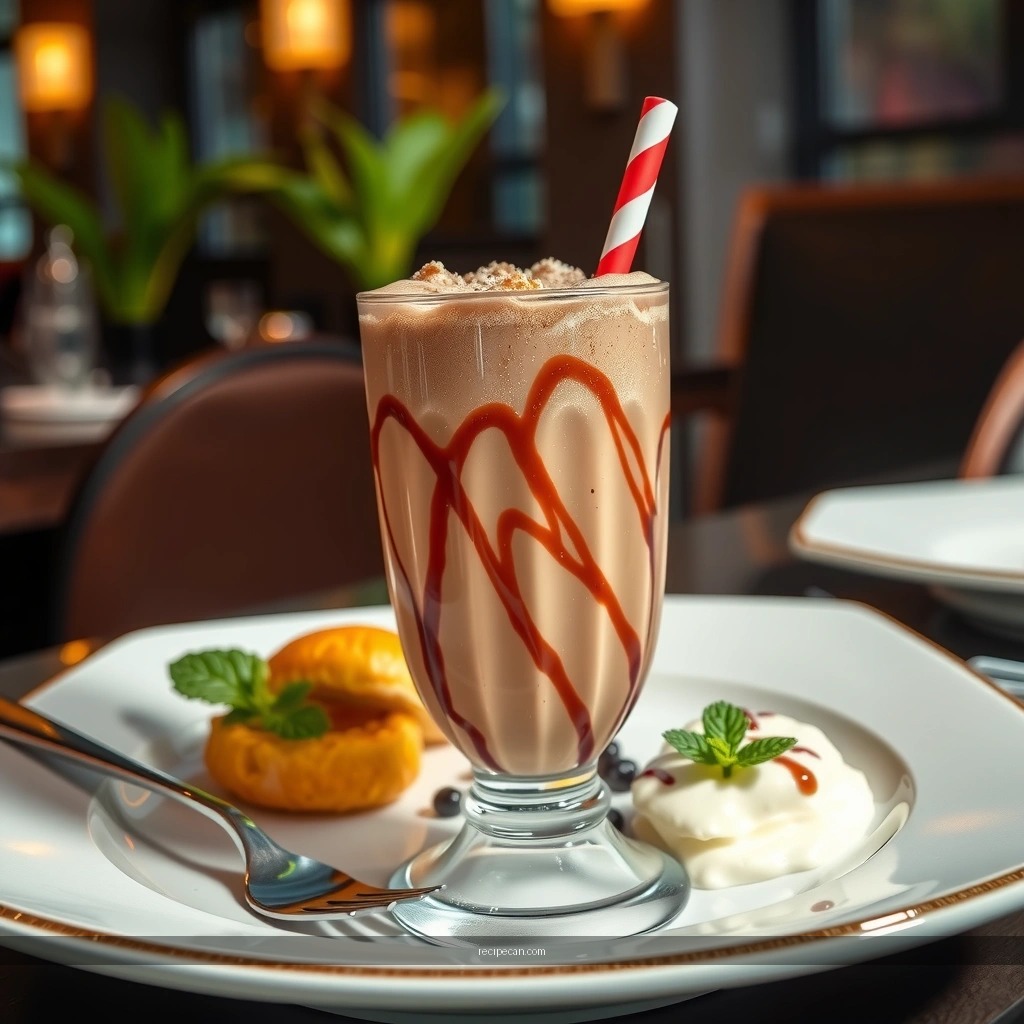 Quick Method - best chocolate milkshake recipe