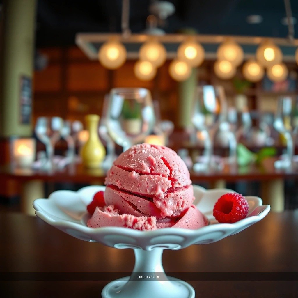 Raspberry Base - raspberry sorbet recipe ice cream maker