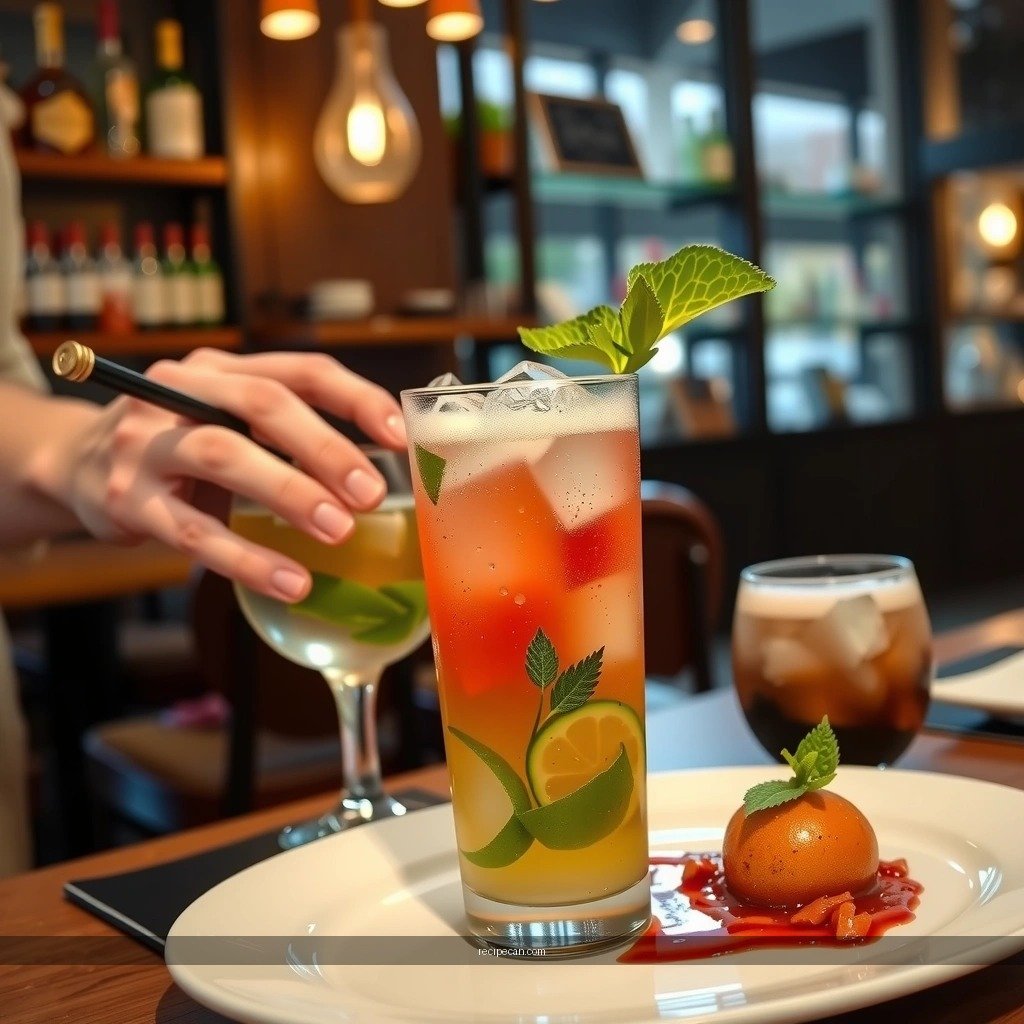 Recipe - flavoured mojito recipe