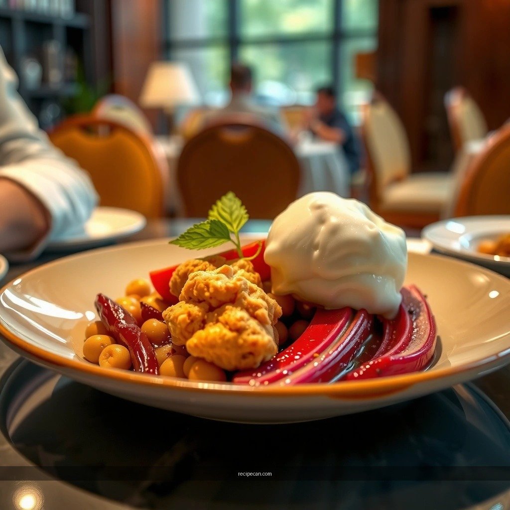 Rhubarb Filling - rhubarb crumble recipe