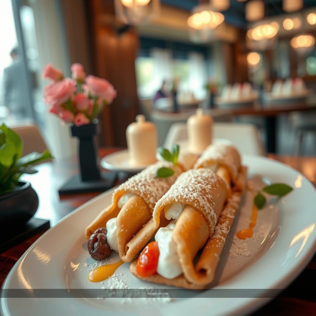 Ricotta Filling - italian dessert cannoli recipe