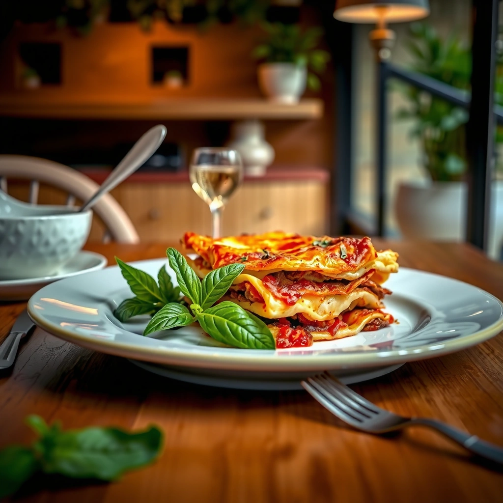 Ricotta-Free Creamy Layer - italian lasagna recipe without ricotta cheese