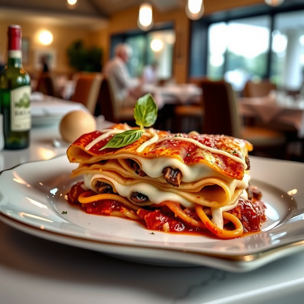 Ricotta Lasagna - lasagna recipe with ricotta