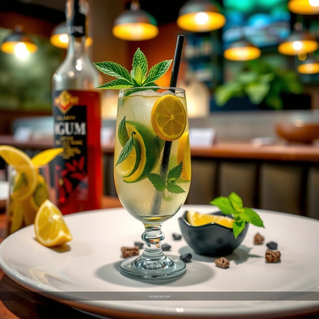 Rum - recipe for making mojitos