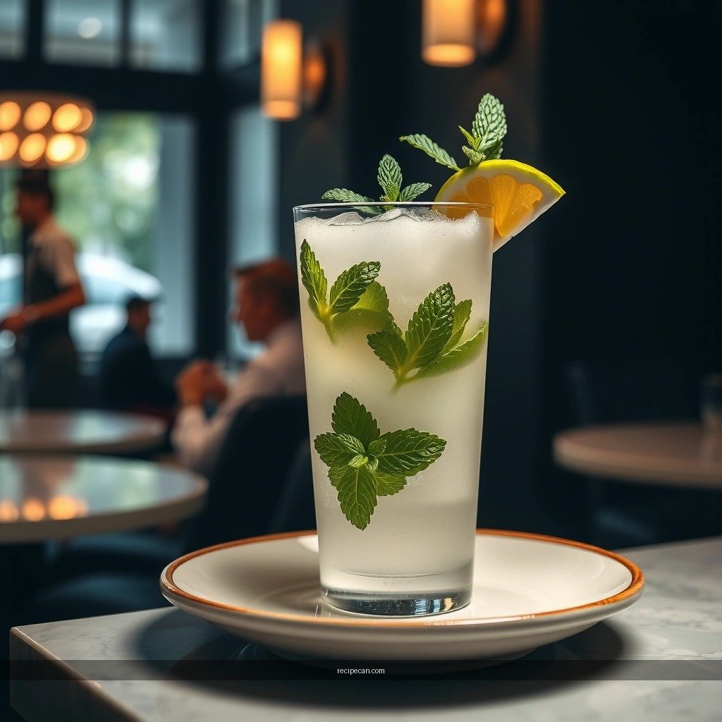 Rum - mint mojito drink recipe