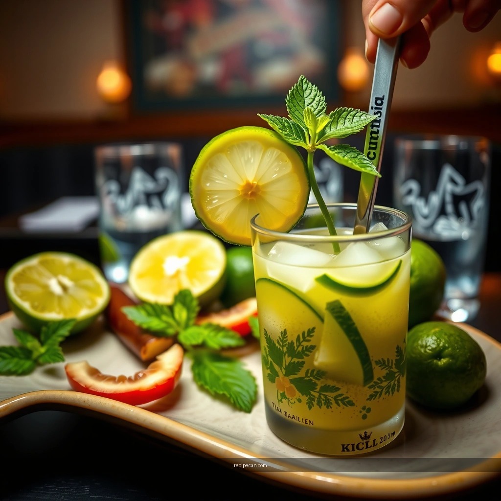 Rum and Ice - how to make mojito recipe
