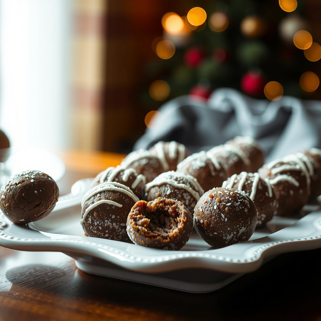 Rum Balls - traditional rum balls recipe