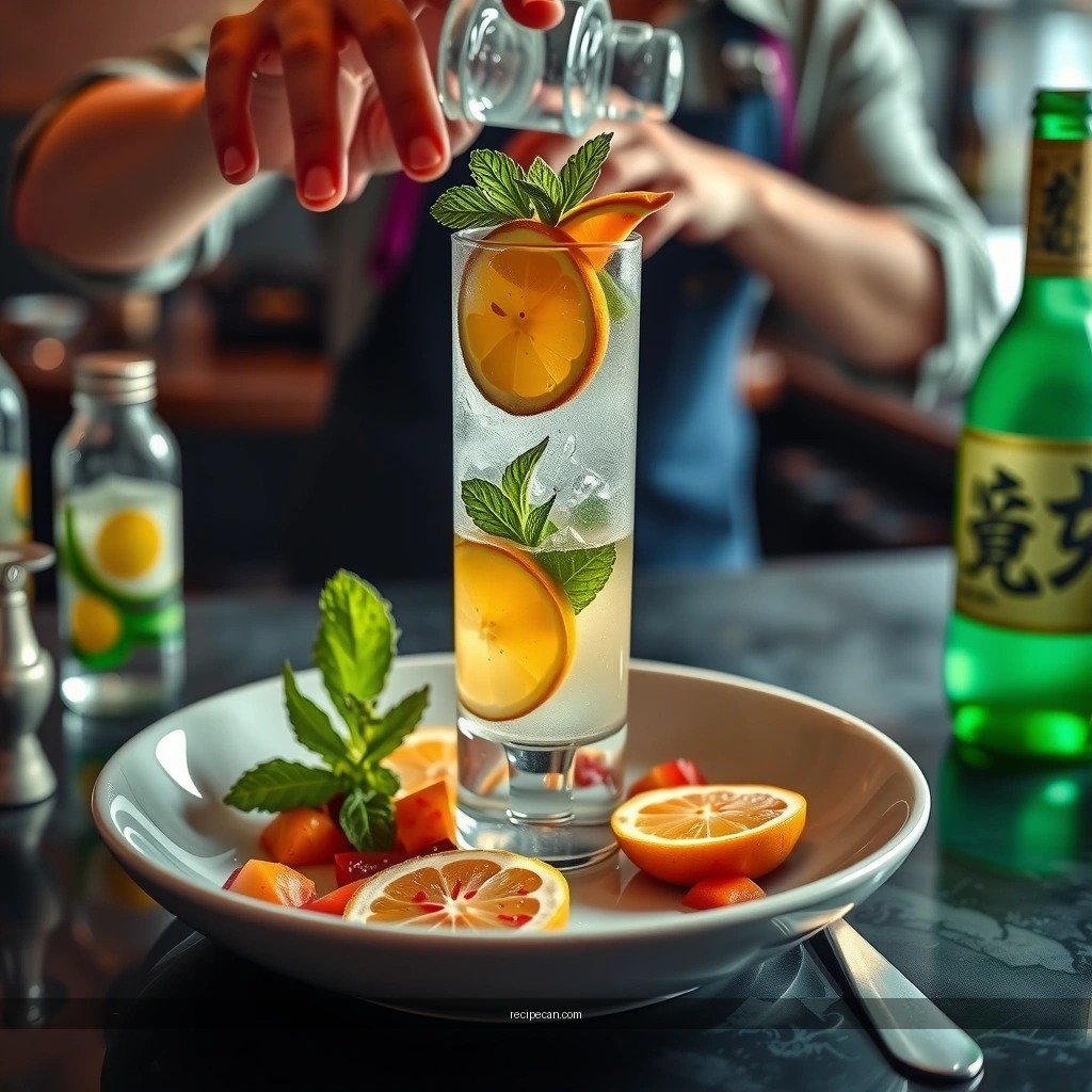 Sake - sake mojito recipe