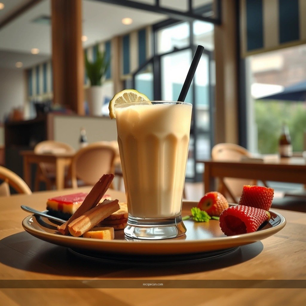 Sapota Milkshake - sapota milkshake recipe