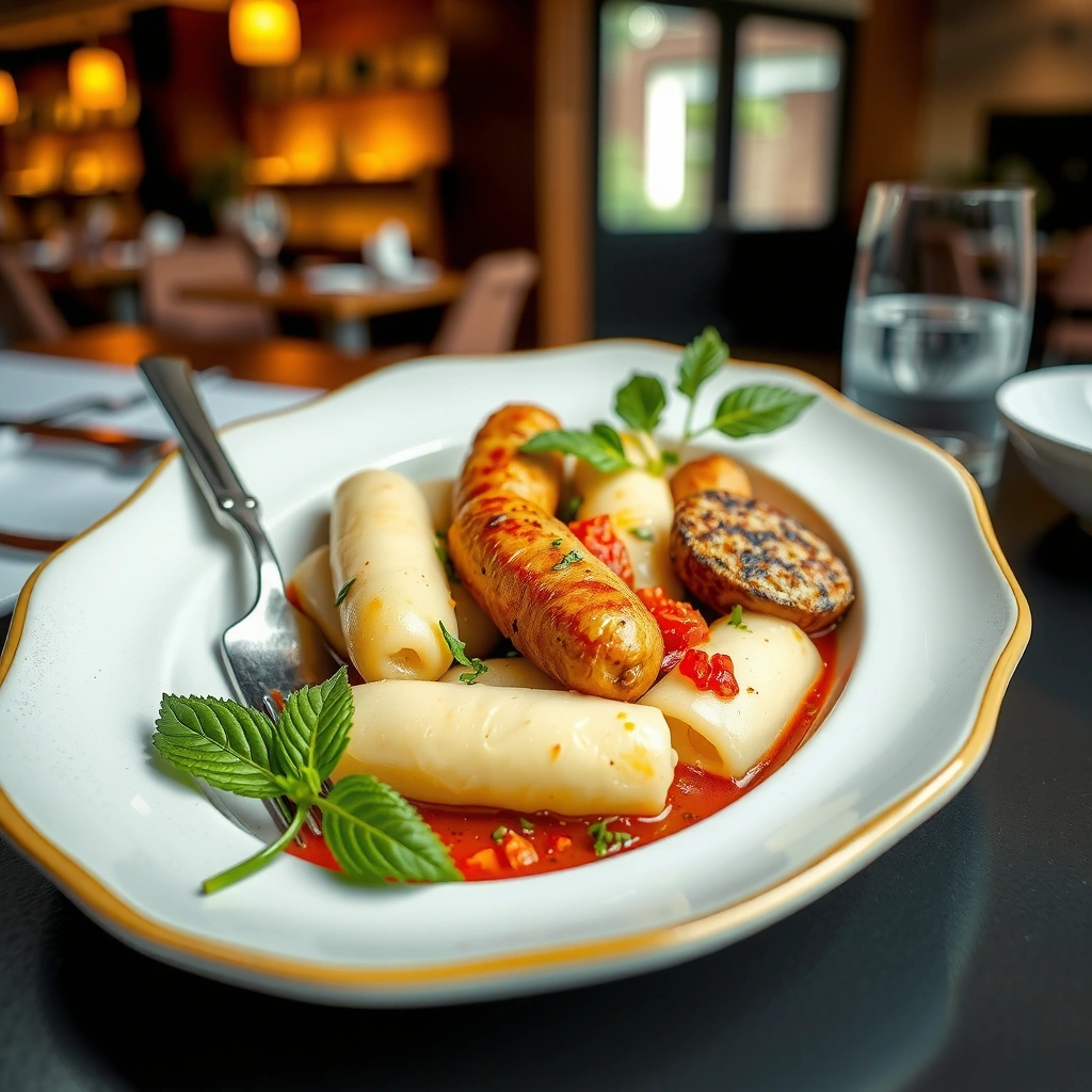 Sausage - gnocchi recipes with sausage