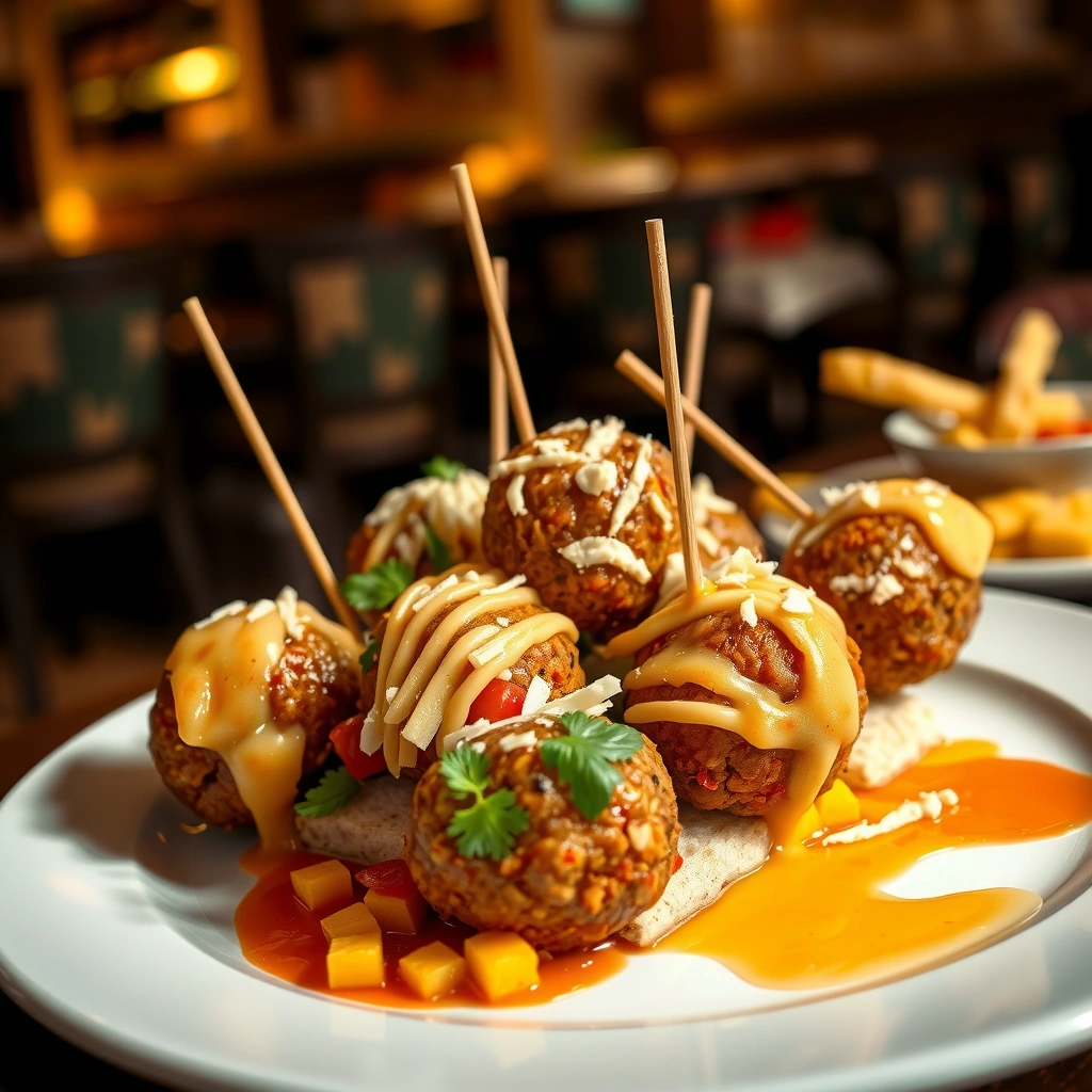 Serving Ideas - sausage cheese balls recipe