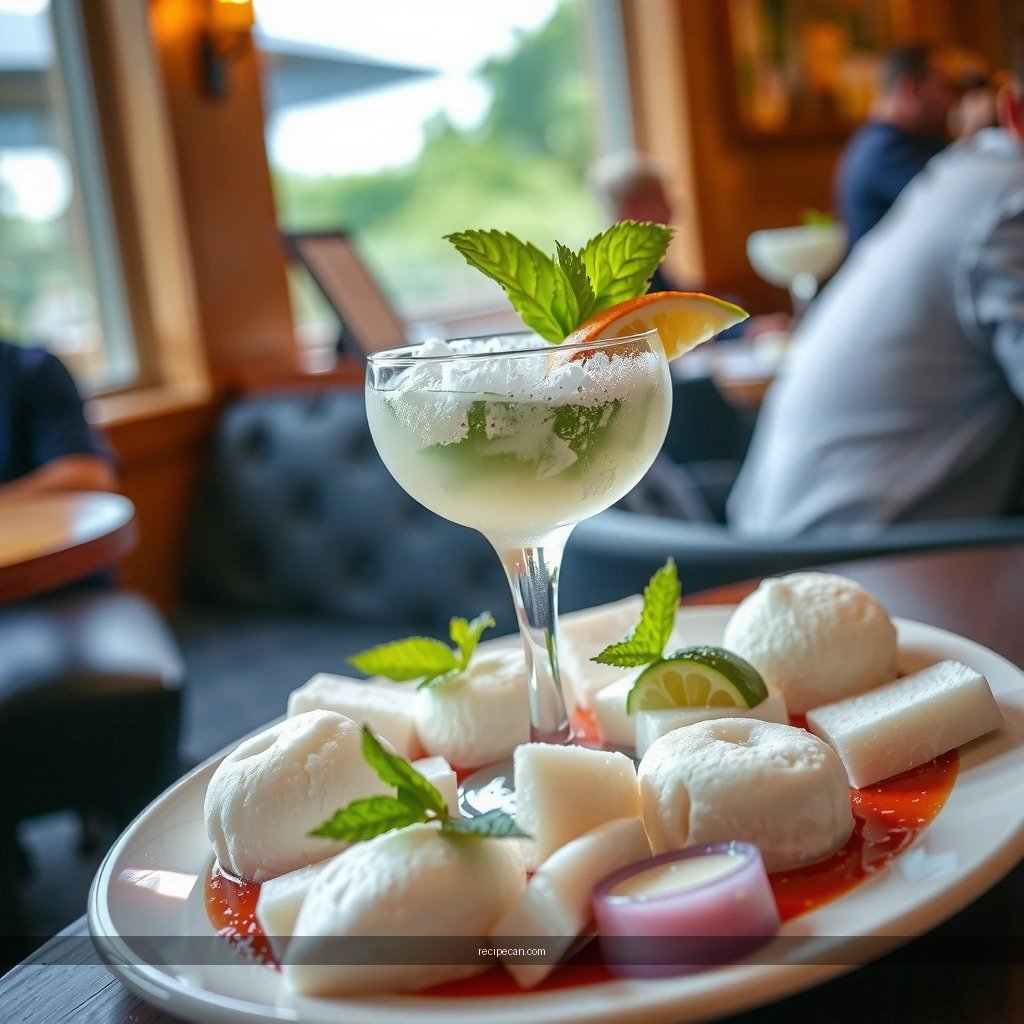 Serving Tips - frozen coconut mojito recipe