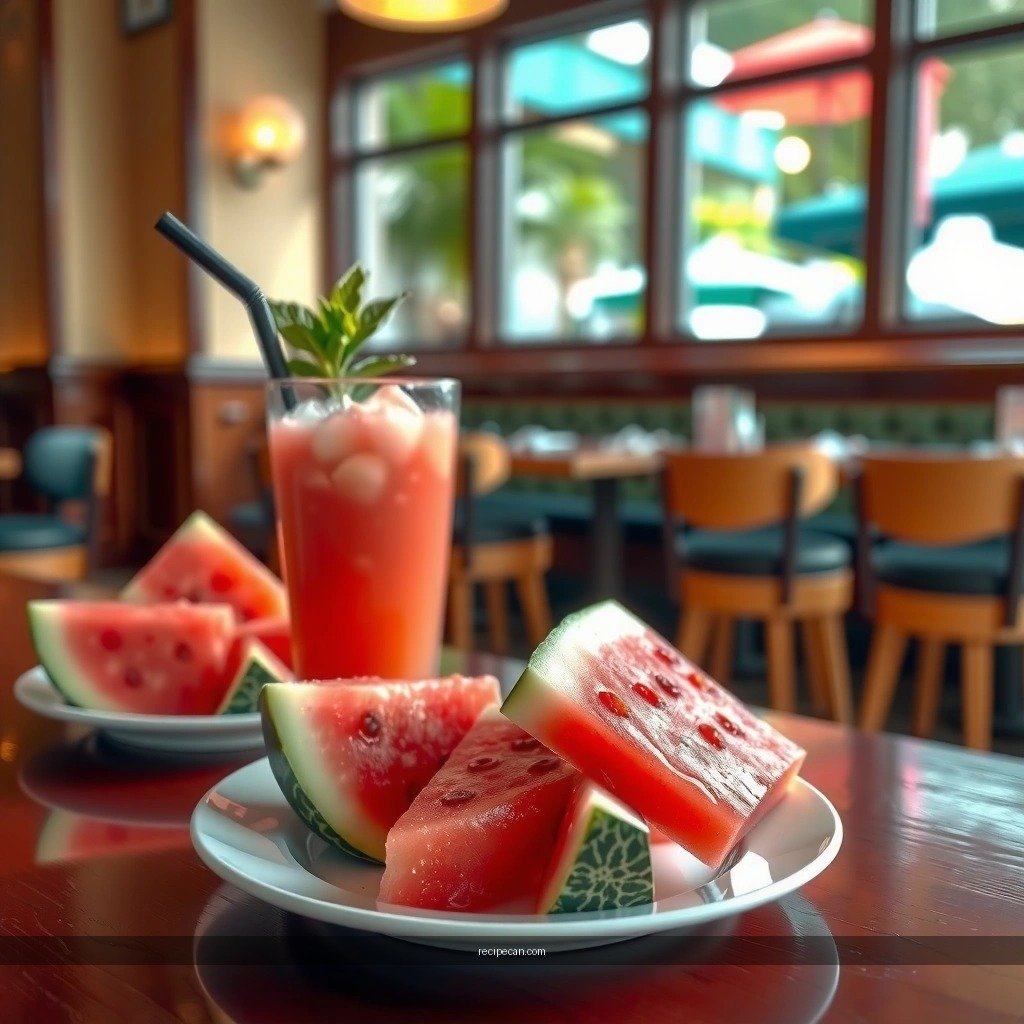 Serving Tips - tropical smoothie cafe watermelon mojito recipe