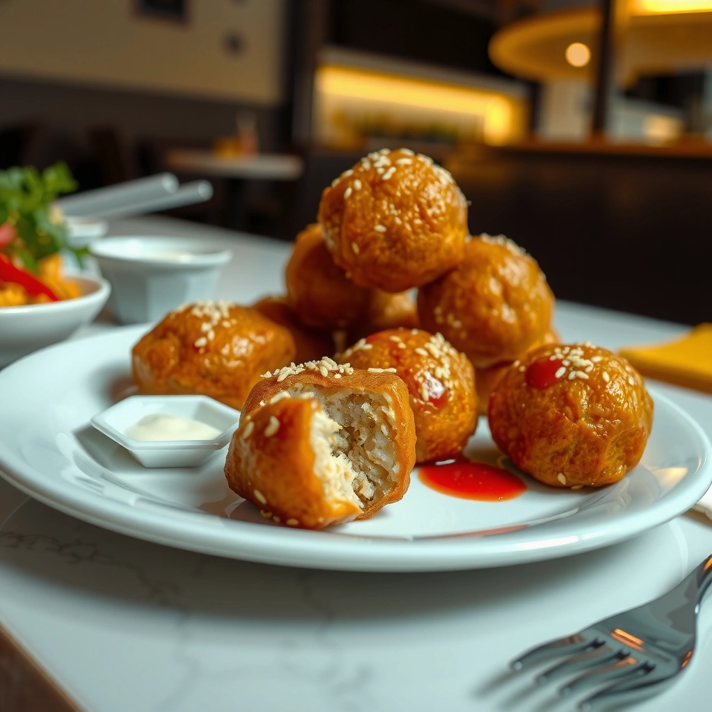 Sesame Balls - recipe sesame balls