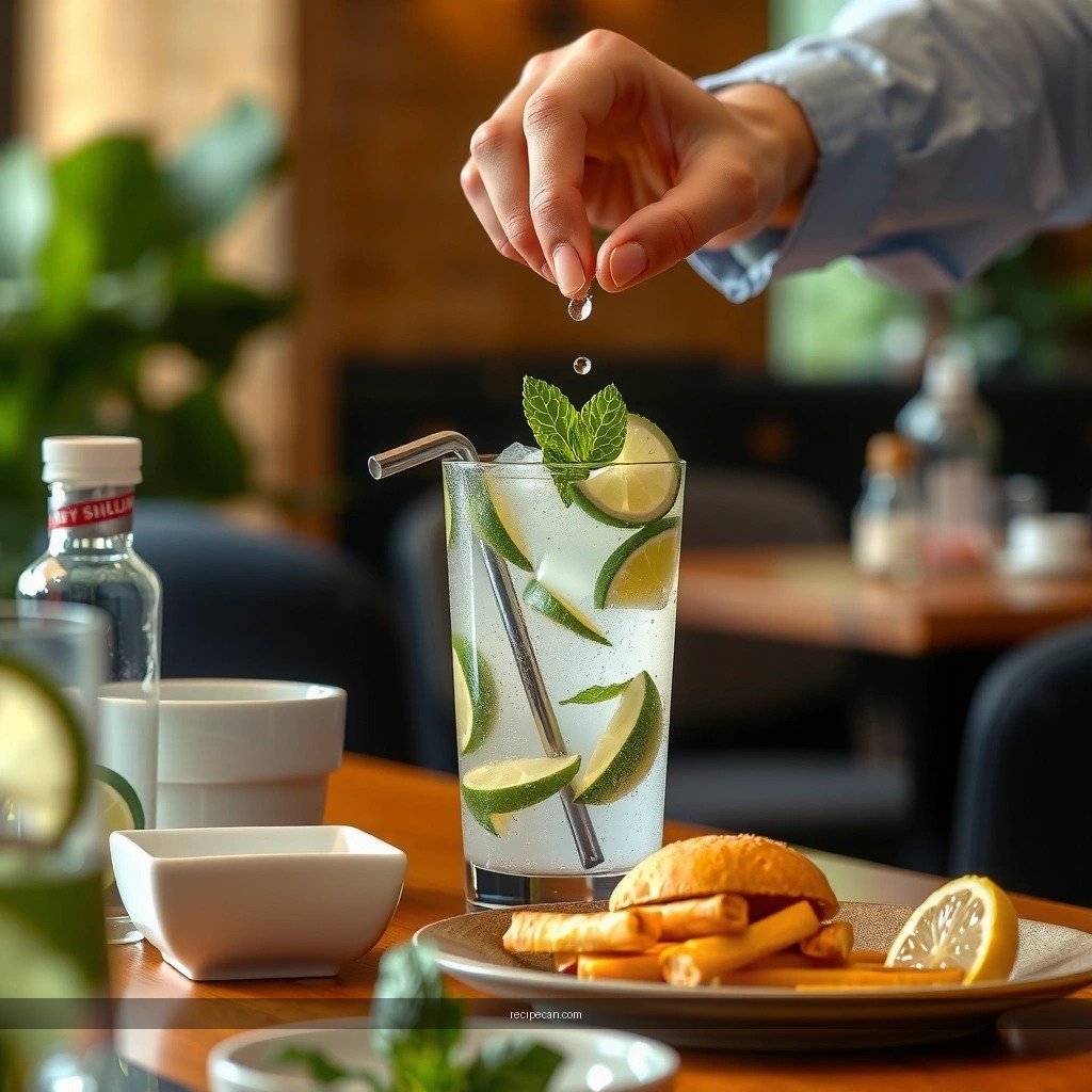 Shake or Stir - simple syrup mojito recipe