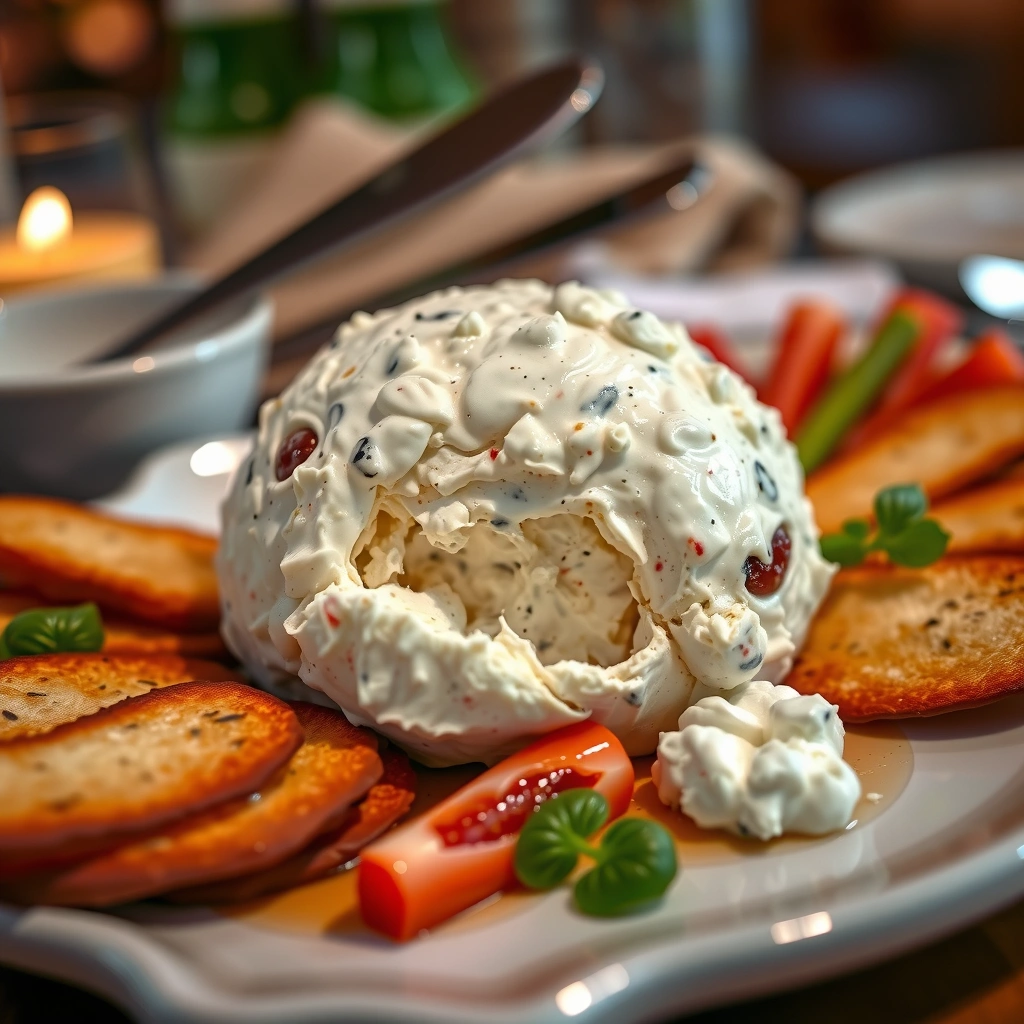 Shape and Chill - philadelphia cream cheese cheese ball recipe
