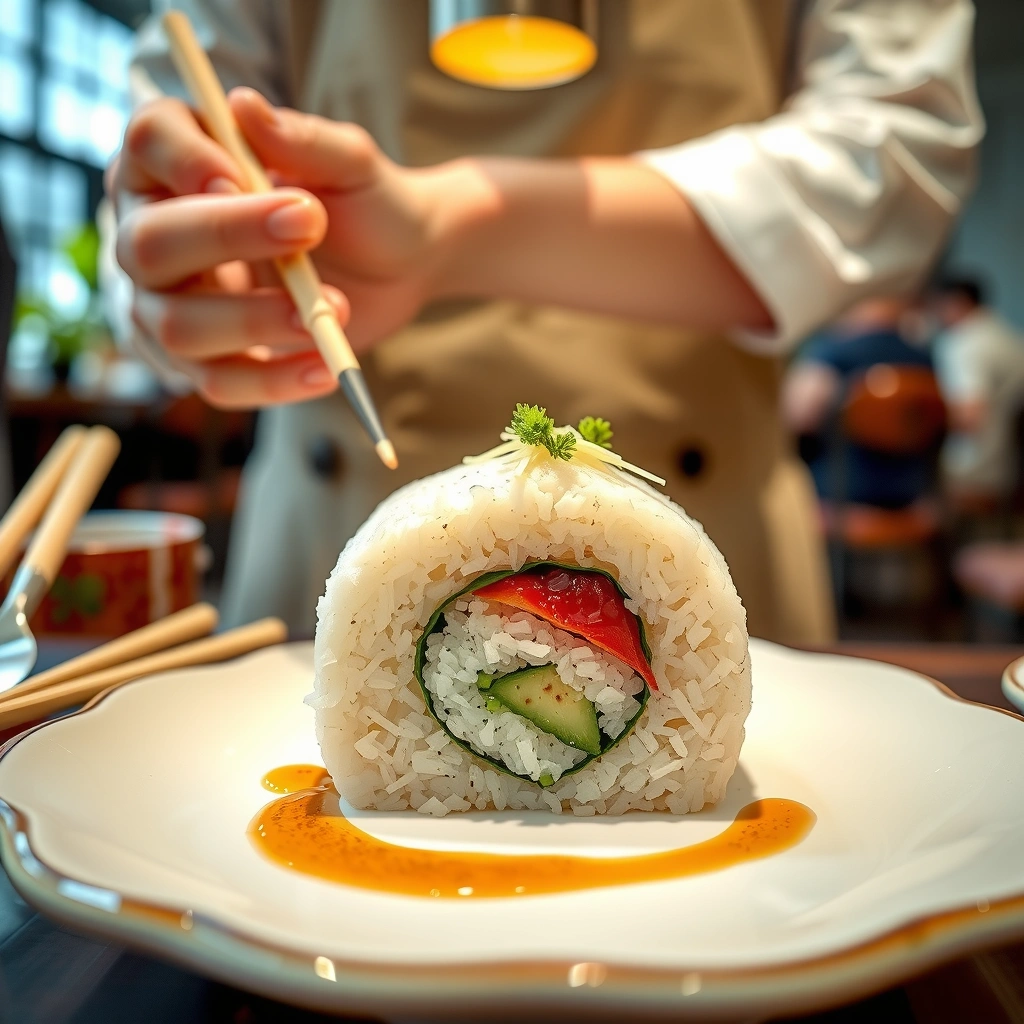 Shaping and Wrapping - rice ball recipes japanese