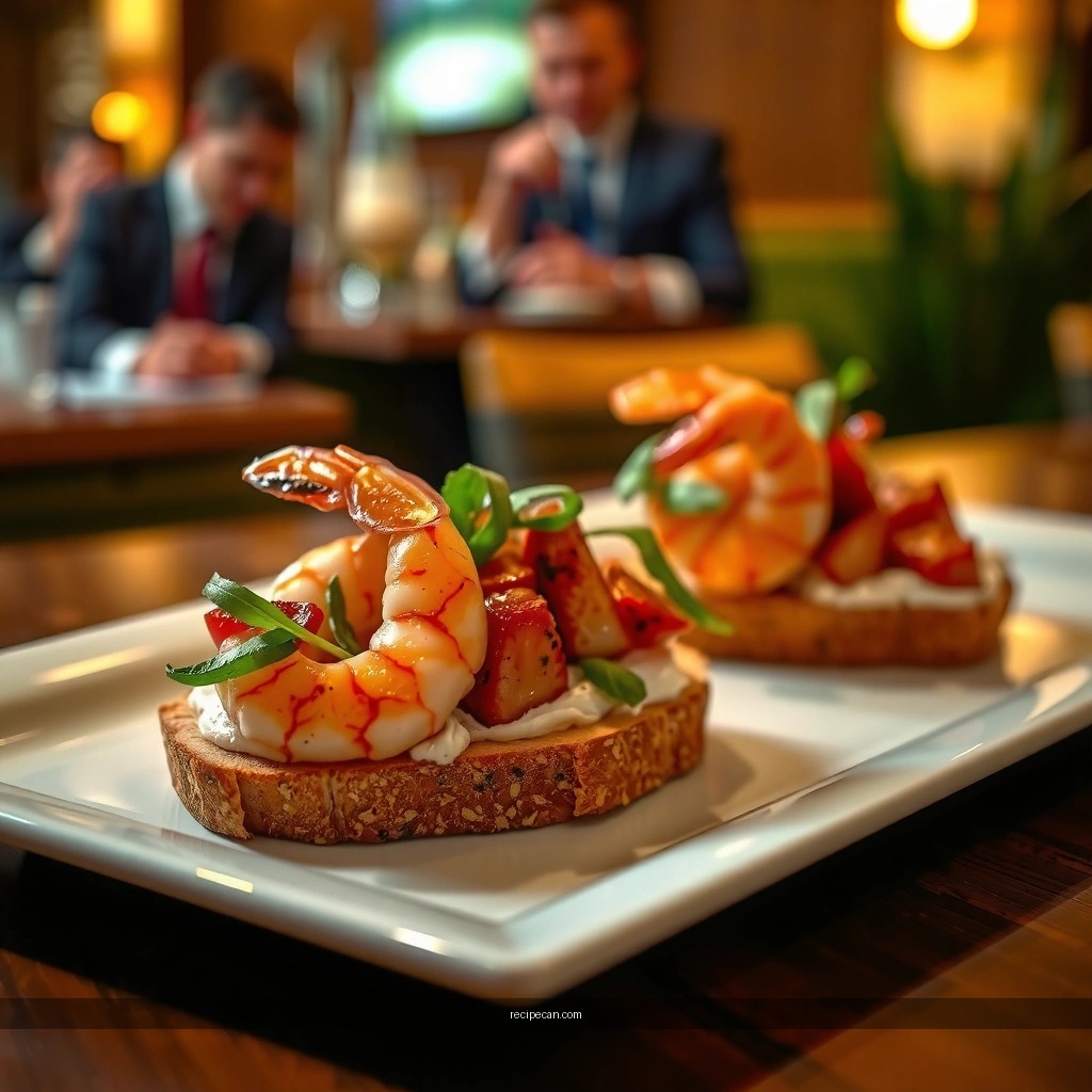Shrimp - shrimp bruschetta recipe