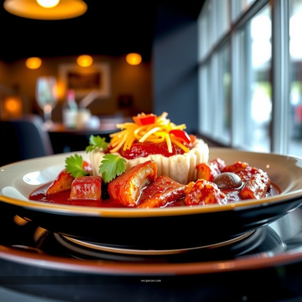 Simimmer - red tamale sauce recipe
