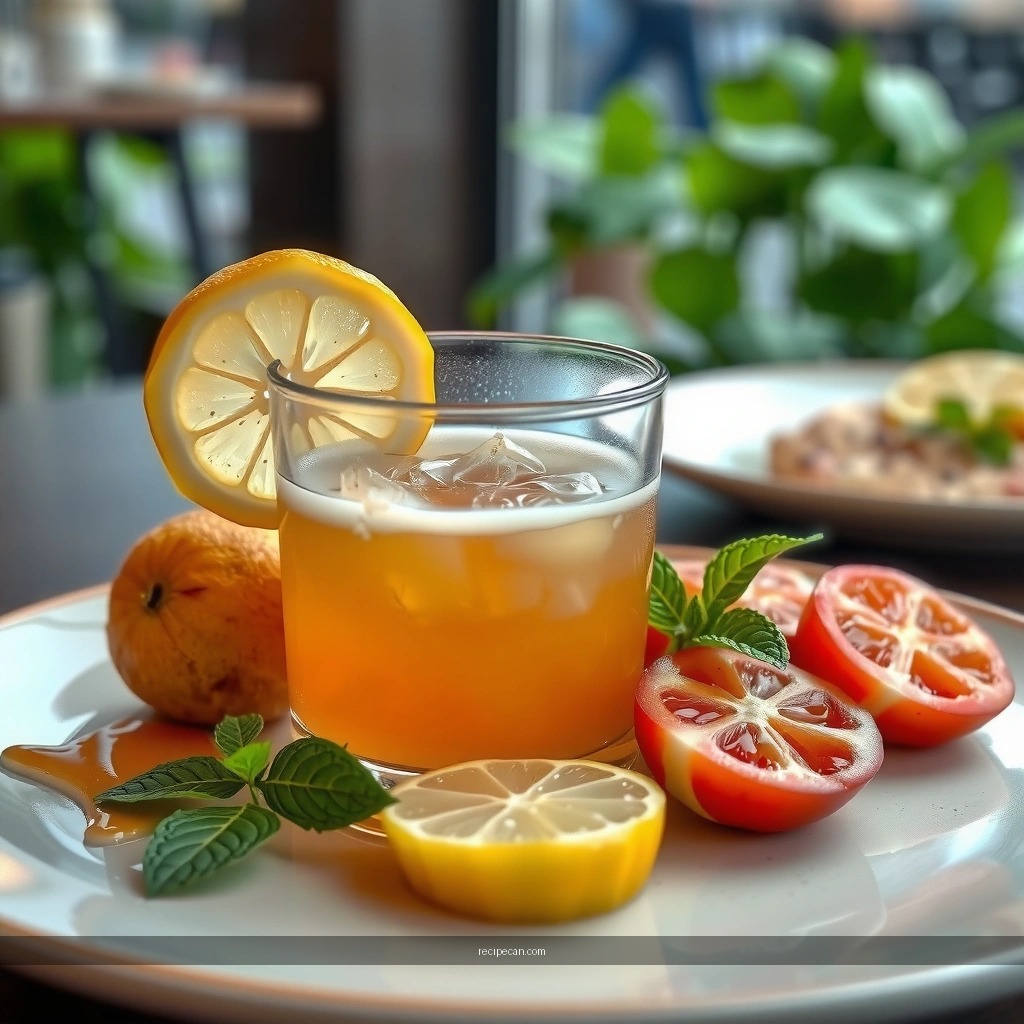 Simmering Time and Flavor Strength - ginger and lemon tea recipe