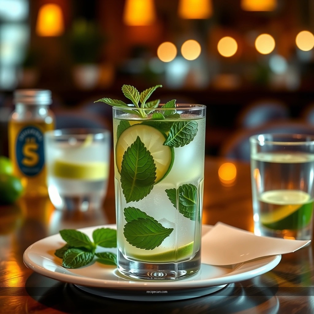 Simple Syrup - mojito recipe using simple syrup
