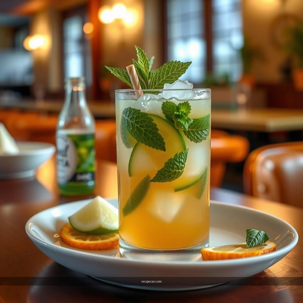 Simple Syrup - large batch mojito recipe with simple syrup