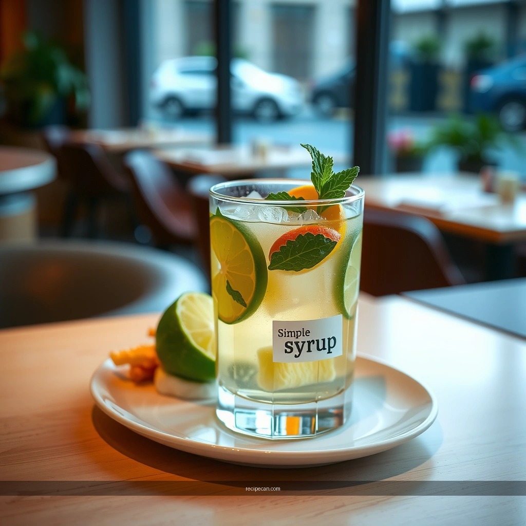 Simple Syrup - mojito recipe simple syrup