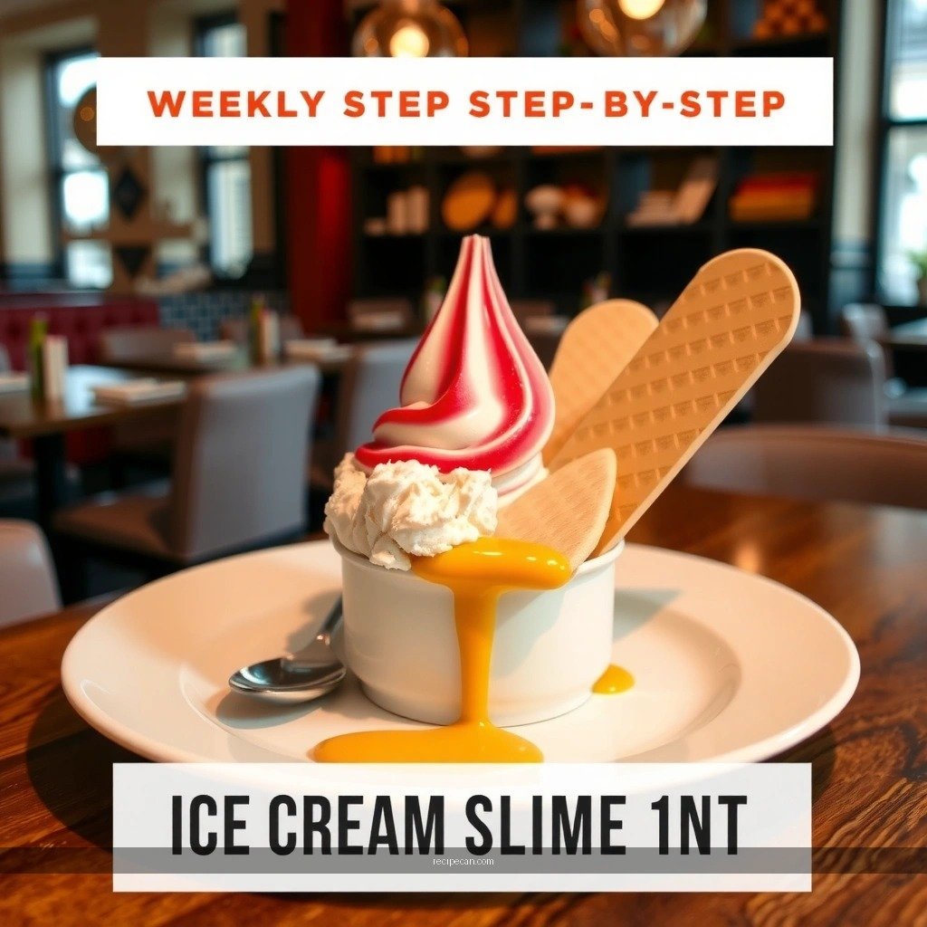 Slime - ice cream slime recipe schedule 1