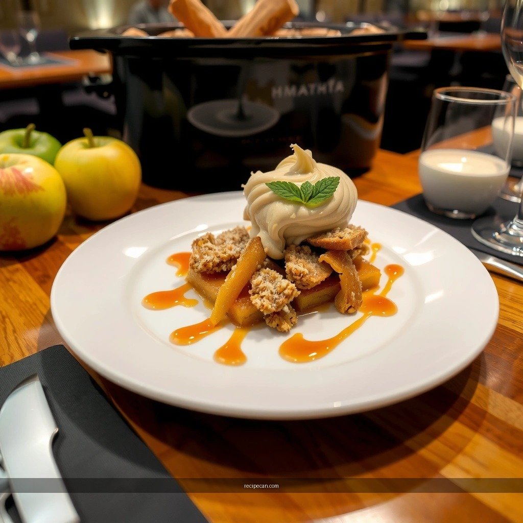 Slow Cooker - slow cooker apple crumble recipe