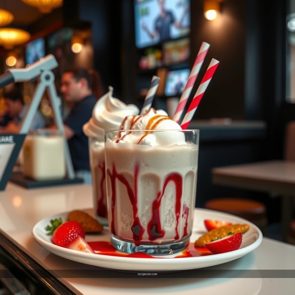 Slushy Texture - ninja slushie milkshake recipe with ice cream