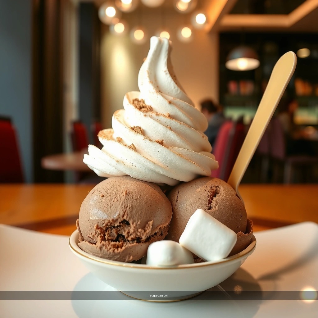 Smooth Creamy Base - chocolate marshmallow ice cream recipe