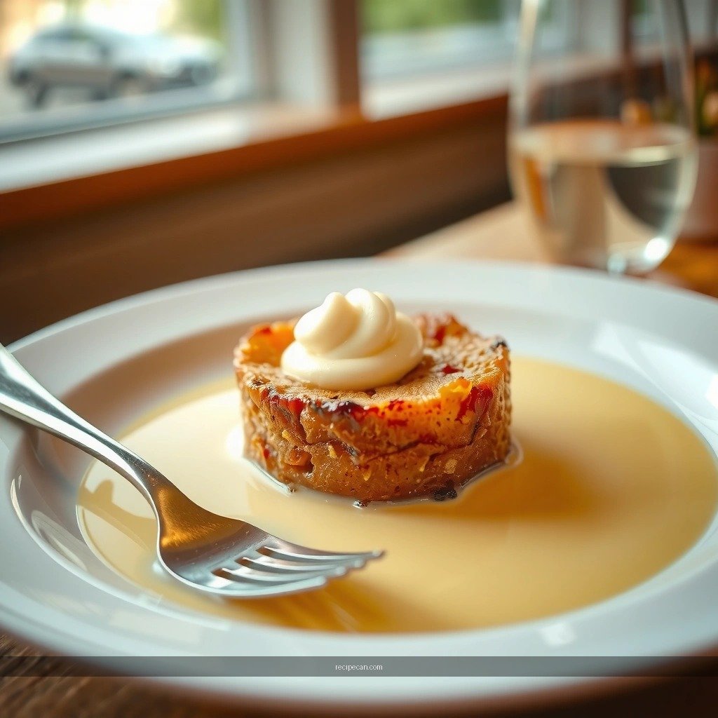 Soak Time - bread pudding recipe vegan