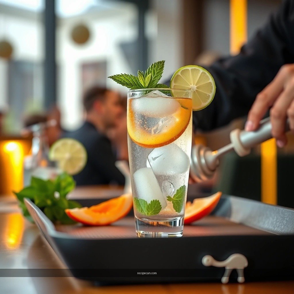 Soda Water - mojito basic recipe