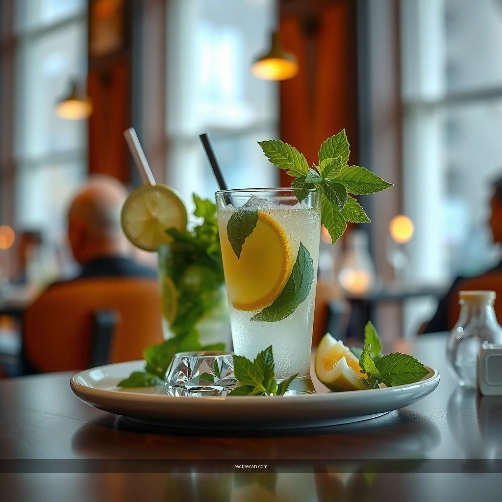 Soda Water - best recipe for mojitos