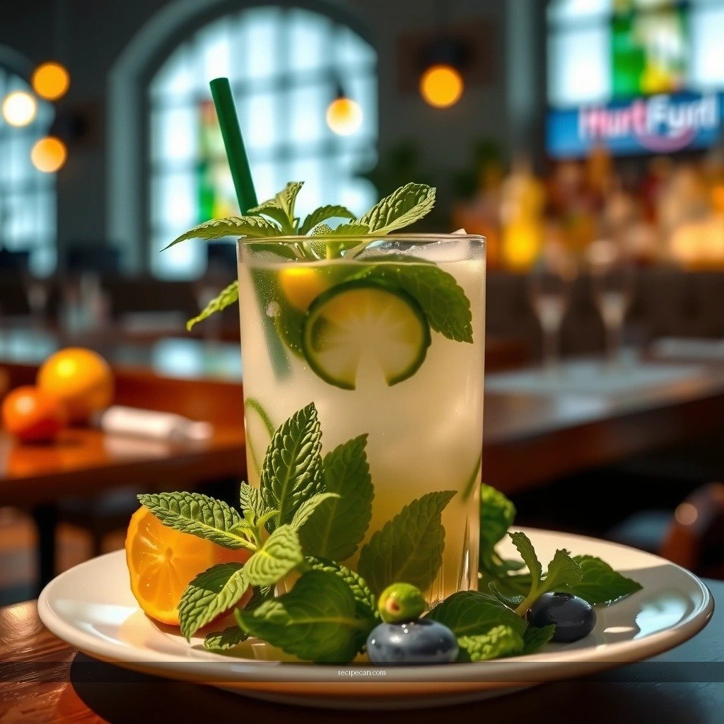 Soda Water - virgin mint mojito recipe