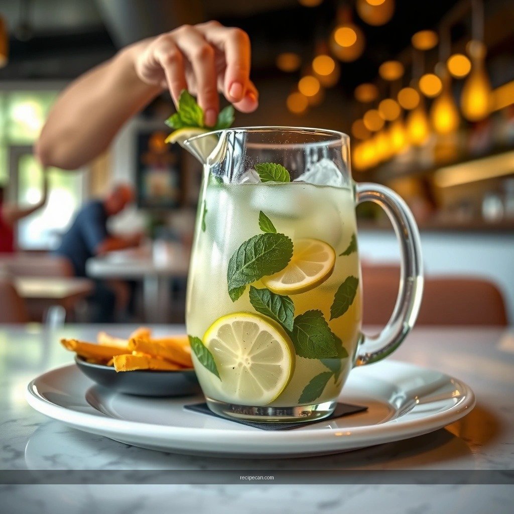 Soda Water - pitcher of mojitos recipe